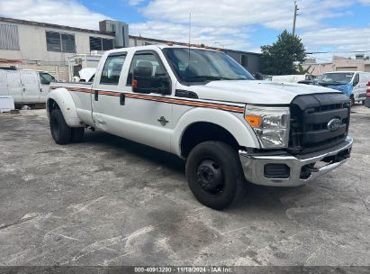 2016 FORD F-350 XL White  Diesel 1FT8W3DT3GED35838 photo #1