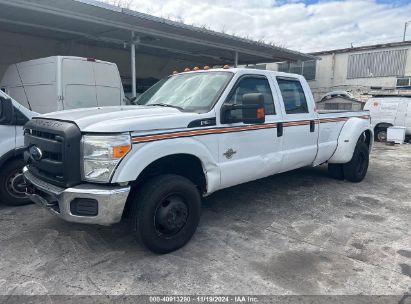 2016 FORD F-350 XL White  Diesel 1FT8W3DT3GED35838 photo #3