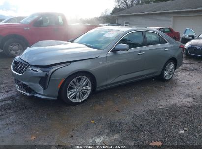 2023 CADILLAC CT4 PREMIUM LUXURY Silver  Gasoline 1G6DF5RK3P0130045 photo #3