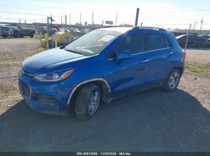 2019 CHEVROLET TRAX LT Blue  Gasoline KL7CJLSB1KB958126 photo #3