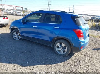 2019 CHEVROLET TRAX LT Blue  Gasoline KL7CJLSB1KB958126 photo #4