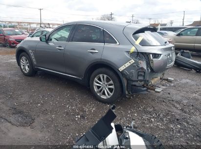 2017 INFINITI QX70 Gray  Gasoline JN8CS1MW7HM414817 photo #4