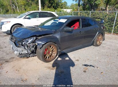 2019 HONDA CIVIC TYPE R TOURING Gray  Gasoline SHHFK8G78KU205879 photo #3