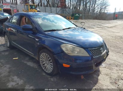 2012 SUZUKI KIZASHI SE Blue  Gasoline JS2RF9A33C6101480 photo #1