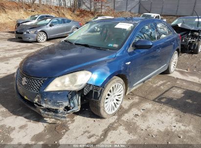 2012 SUZUKI KIZASHI SE Blue  Gasoline JS2RF9A33C6101480 photo #3