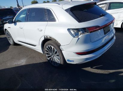 2019 AUDI E-TRON PREMIUM PLUS White  Electric WA1VABGE0KB024140 photo #4