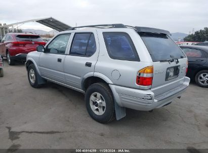 1999 ISUZU RODEO LS/LSE/S 3.2L Silver  Gasoline 4S2CK58W2X4367874 photo #4