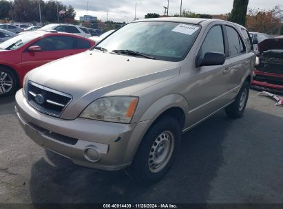 2005 KIA SORENTO EX/LX Gold  Gasoline KNDJD733255496436 photo #3