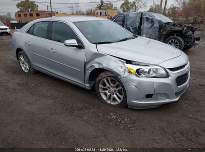 2016 CHEVROLET MALIBU LIMITED LT Silver  Gasoline 1G11C5SA6GF145879 photo #1