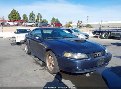 2001 FORD MUSTANG GT Blue  Gasoline 1FAFP42X41F164914 photo #1