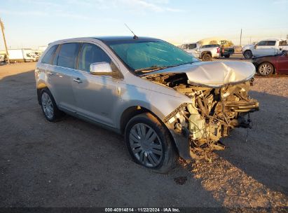 2010 LINCOLN MKX Silver  Gasoline 2LMDJ6JC0ABJ21203 photo #1