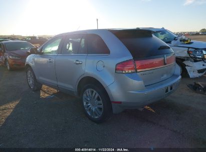 2010 LINCOLN MKX Silver  Gasoline 2LMDJ6JC0ABJ21203 photo #4