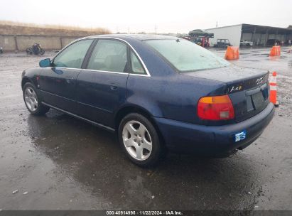 1996 AUDI A4 QUATTRO Blue  Gasoline WAUEA88D6TA132801 photo #4