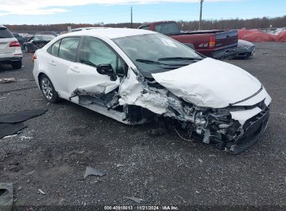 2022 TOYOTA COROLLA LE White  Gasoline JTDEPMAE6N3004868 photo #1