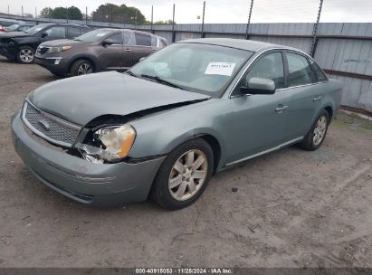 2007 FORD FIVE HUNDRED SEL Teal  Gasoline 1FAHP24187G127437 photo #3