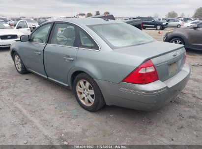 2007 FORD FIVE HUNDRED SEL Teal  Gasoline 1FAHP24187G127437 photo #4