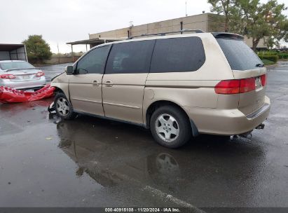 2001 HONDA ODYSSEY EX Gold  gas 2HKRL18631H513468 photo #4