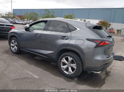 2017 LEXUS NX 200T Gray  Gasoline JTJBARBZ8H2111544 photo #4