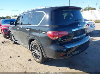 2017 INFINITI QX80 Black  Gasoline JN8AZ2NF3H9644655 photo #4