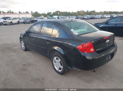 2008 CHEVROLET COBALT LS Black  Gasoline 1G1AK58F387200080 photo #4