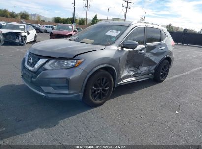 2017 NISSAN ROGUE SV Gray  Gasoline KNMAT2MTXHP514114 photo #3