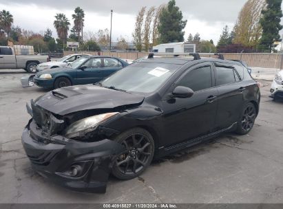 2013 MAZDA MAZDASPEED3 TOURING Black  gas JM1BL1L35D1833076 photo #3