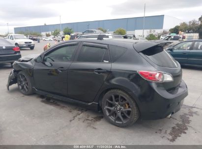 2013 MAZDA MAZDASPEED3 TOURING Black  gas JM1BL1L35D1833076 photo #4