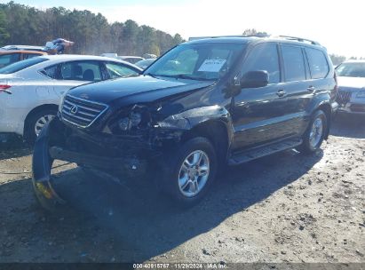 2007 LEXUS GX 470 Black  Gasoline JTJBT20X970139236 photo #3