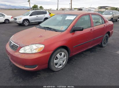 2008 TOYOTA COROLLA CE Red  Gasoline 1NXBR32E78Z957072 photo #3