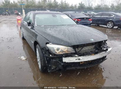 2012 BMW 750LI XDRIVE Black  Gasoline WBAKC8C56CC437314 photo #1