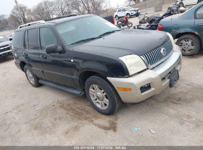 2004 MERCURY MOUNTAINEER Black  Flexible Fuel 4M2DU86K84ZJ45912 photo #1