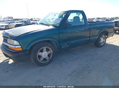 1998 CHEVROLET S-10 FLEETSIDE Green  Gasoline 1GCCS1441W8119583 photo #3