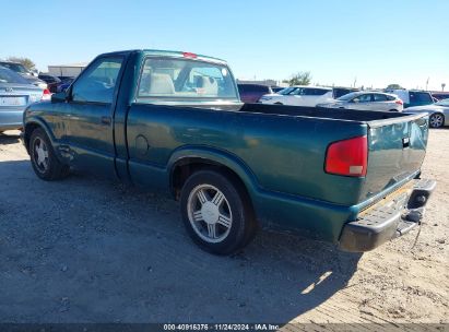 1998 CHEVROLET S-10 FLEETSIDE Green  Gasoline 1GCCS1441W8119583 photo #4