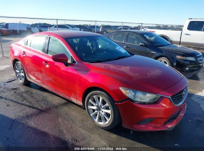 2015 MAZDA MAZDA6 Red  Gasoline JM1GJ1U57F1215983 photo #1