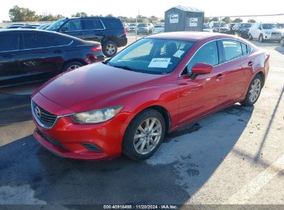 2015 MAZDA MAZDA6 Red  Gasoline JM1GJ1U57F1215983 photo #3