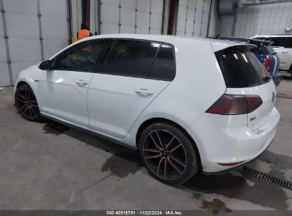 2016 VOLKSWAGEN GOLF GTI SE 4-DOOR White  Gasoline 3VW4T7AU8GM025073 photo #4