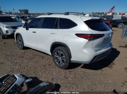 2023 TOYOTA HIGHLANDER XLE White  Gasoline 5TDKDRAH7PS035681 photo #4