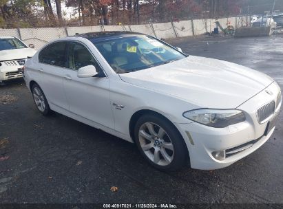 2011 BMW 550I XDRIVE White  Gasoline WBAFU9C57BC783732 photo #1