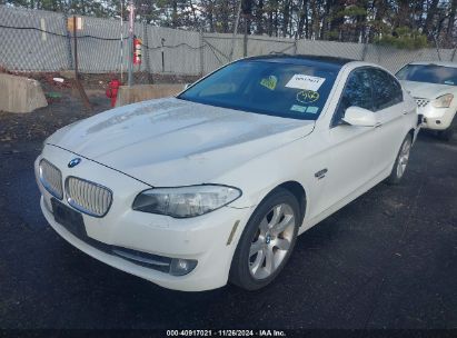 2011 BMW 550I XDRIVE White  Gasoline WBAFU9C57BC783732 photo #3