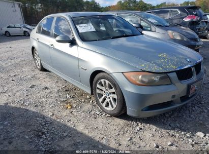 2006 BMW 325I Light Blue  Gasoline WBAVB13526KR62761 photo #1