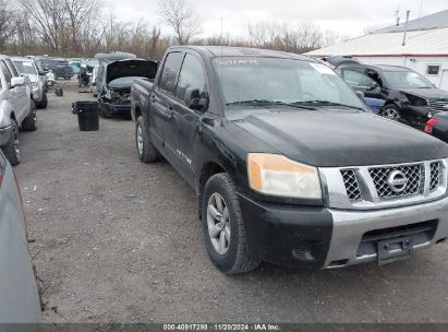 2009 NISSAN TITAN SE Black  Gasoline 1N6AA07D39N306598 photo #1