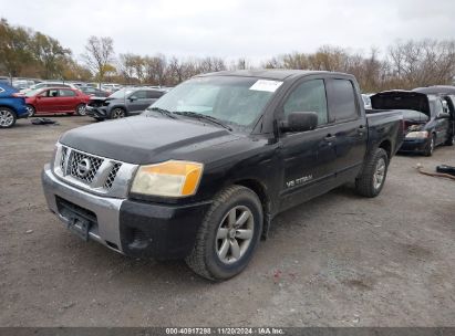 2009 NISSAN TITAN SE Black  Gasoline 1N6AA07D39N306598 photo #3