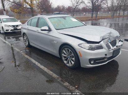 2016 BMW 528I XDRIVE Silver  Gasoline WBA5A7C53GG152307 photo #1