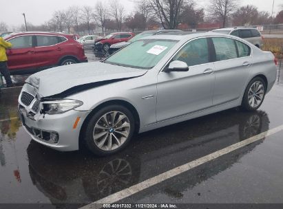 2016 BMW 528I XDRIVE Silver  Gasoline WBA5A7C53GG152307 photo #3