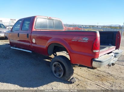 2003 FORD F-350 LARIAT/XL/XLT Red  Diesel 1FTSW31F63EA74736 photo #4