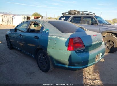 2005 MITSUBISHI GALANT DE Green  Gasoline 4A3AB26F85E024382 photo #4