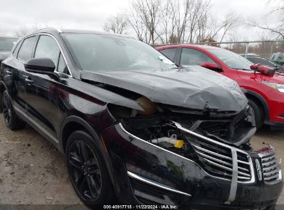 2017 LINCOLN MKC RESERVE Black  Gasoline 5LMTJ3DH1HUL36670 photo #1