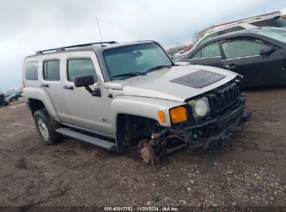 2006 HUMMER H3 SUV Silver  Gasoline 5GTDN136368125103 photo #1