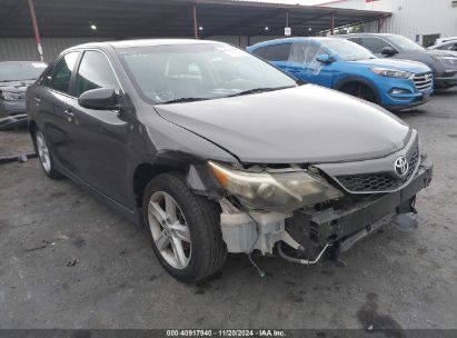 2014 TOYOTA CAMRY SE Gray  Gasoline 4T1BF1FK7EU413468 photo #1