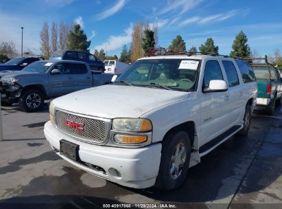 2003 GMC YUKON XL 1500 DENALI White  Gasoline 1GKFK66U53J149590 photo #3